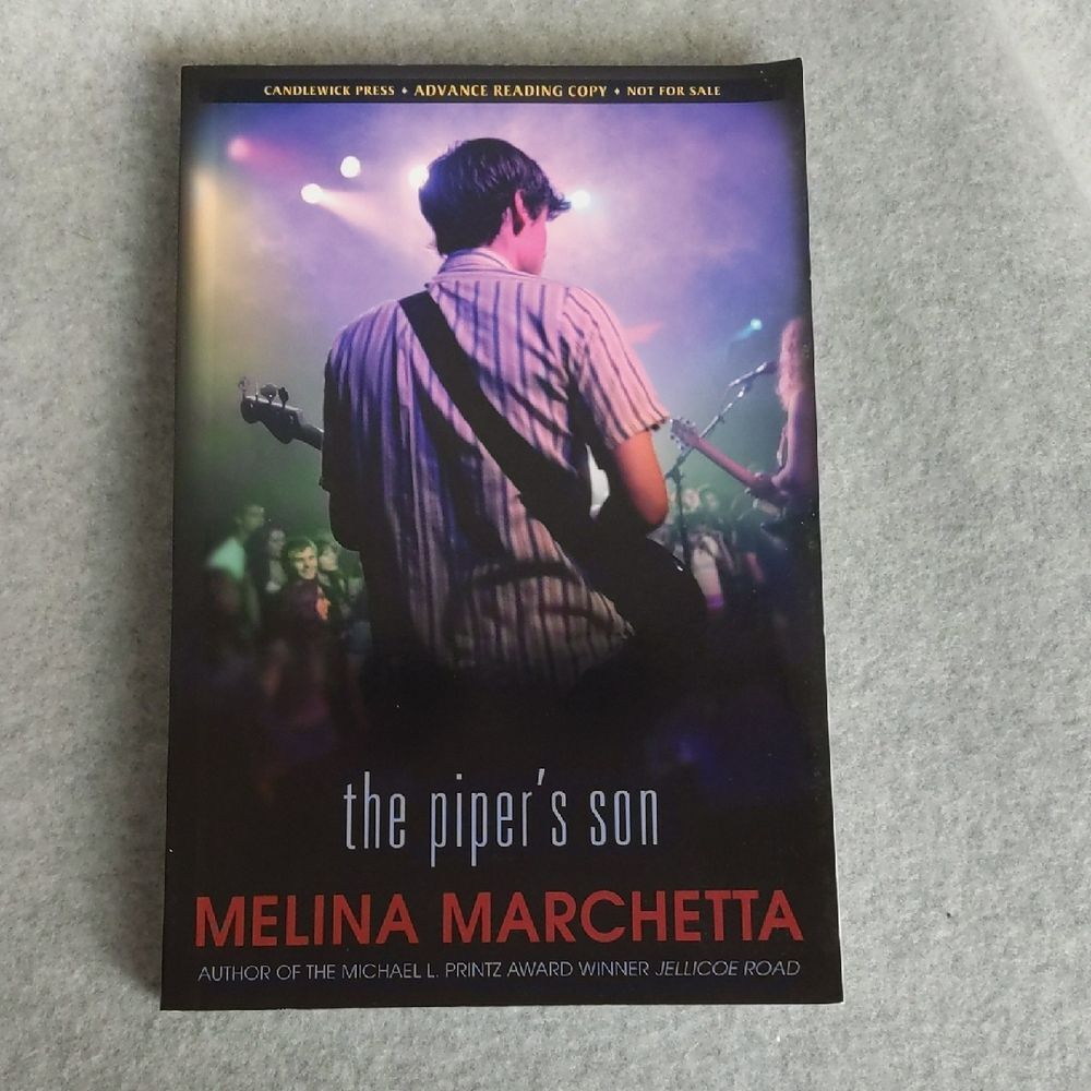 The Piper's Son by Melina Marchetta - Advanced Reading Copy - Paperback